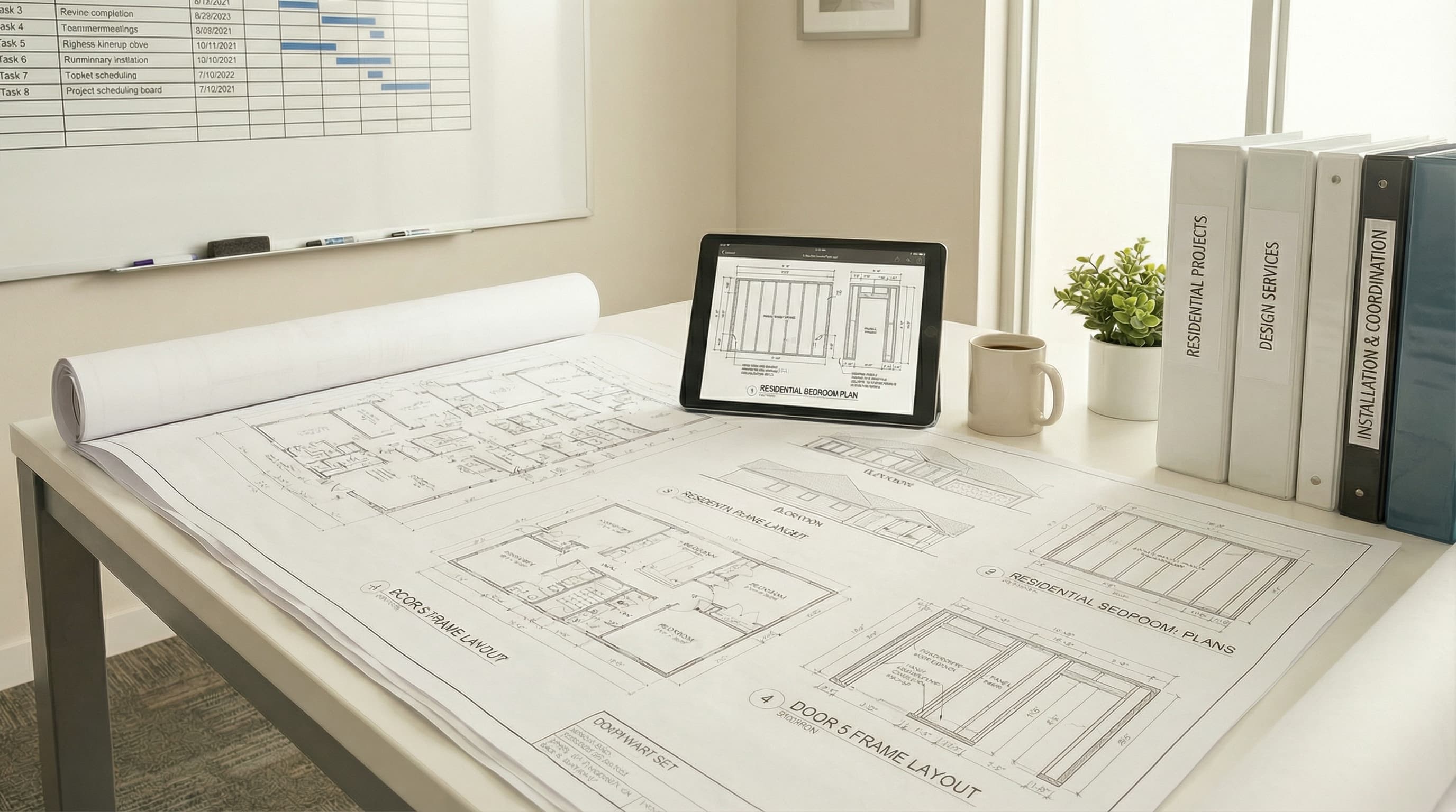 Residential support and project coordination